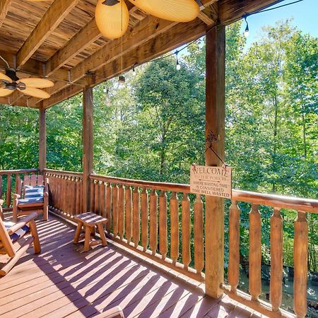 Secluded And Wooded Wears Valley Cabin With Fire Pit! Севьервилл Экстерьер фото