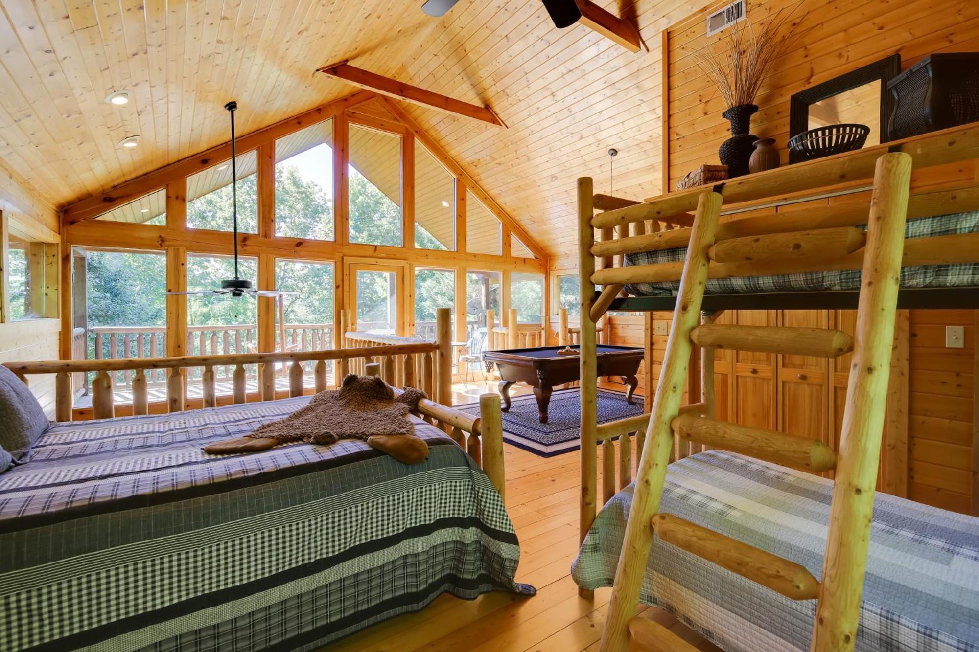 Secluded And Wooded Wears Valley Cabin With Fire Pit! Севьервилл Экстерьер фото