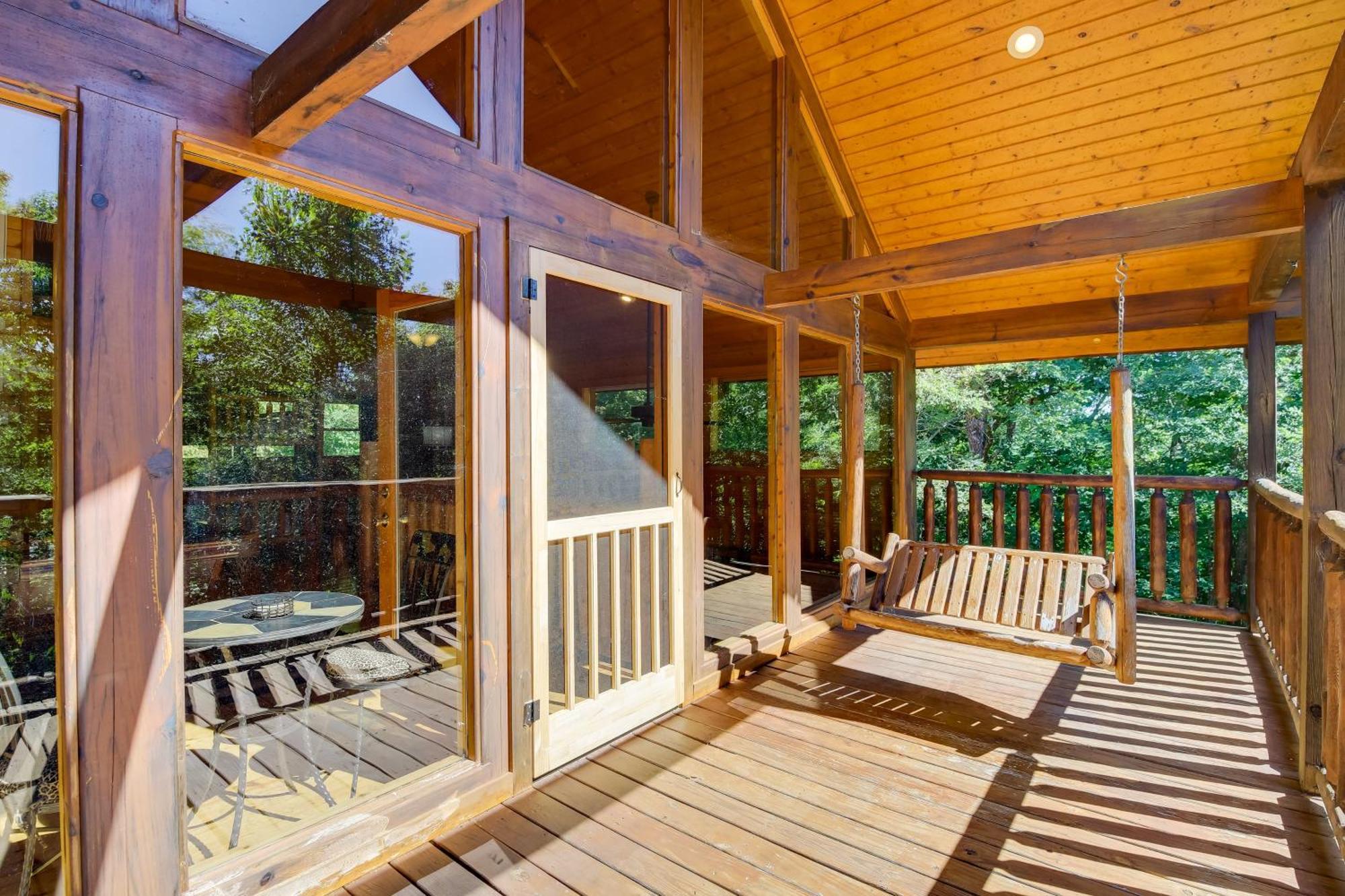 Secluded And Wooded Wears Valley Cabin With Fire Pit! Севьервилл Экстерьер фото