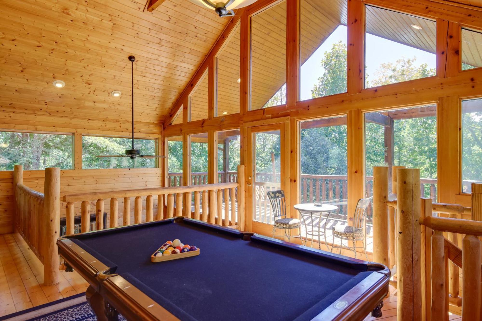 Secluded And Wooded Wears Valley Cabin With Fire Pit! Севьервилл Экстерьер фото